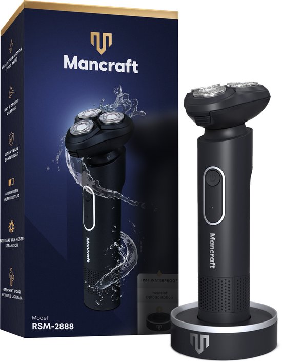 Mancraft 3‑in‑1 Scheerapparaat